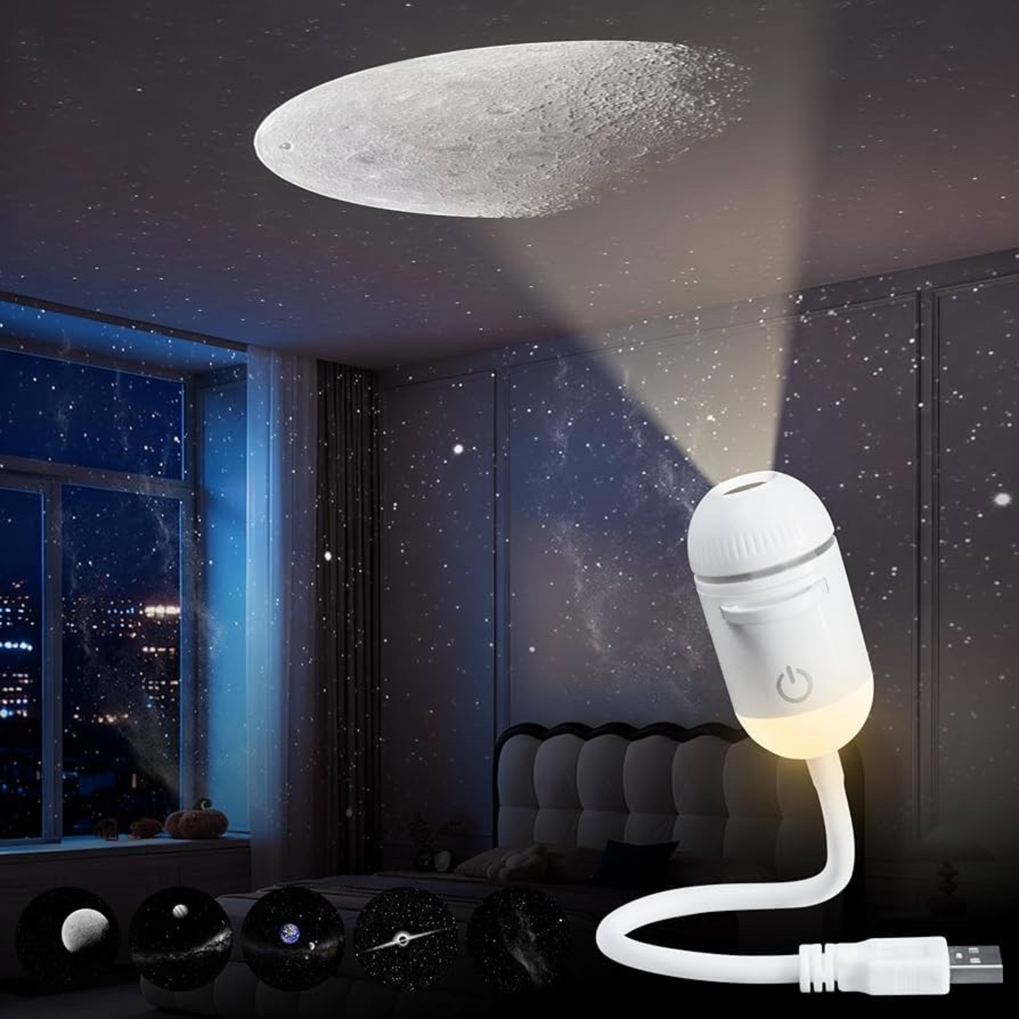 Premium 3D Galactic Projector